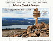 Tablet Screenshot of isleviewmotel.com